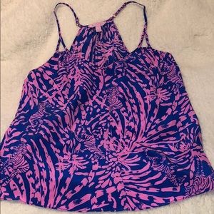 Lily Pulitzer 100% Silk Top